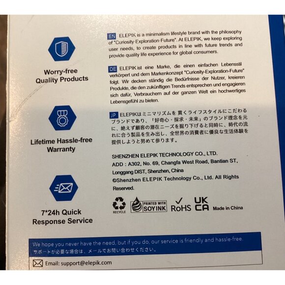 Elepik Magnetic Samsung Galaxy S24 Case Durable & Minimalist Design Black READ - Picture 3 of 4